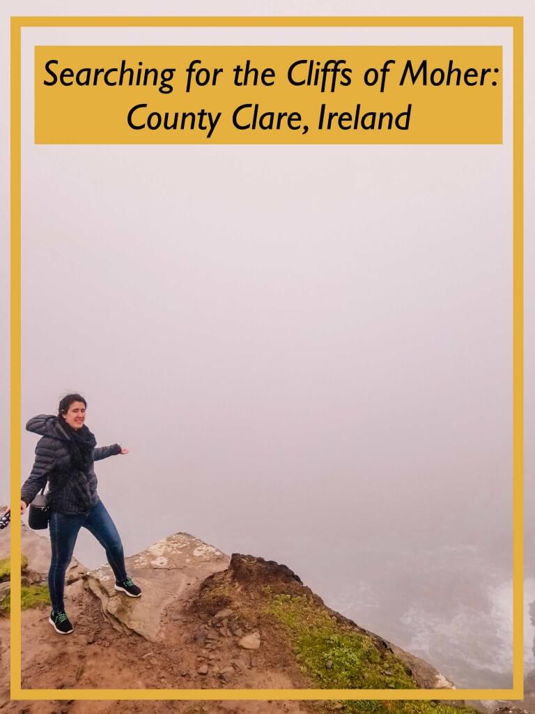 Photo redirecting readers to an article about visiting the Cliffs Of Moher if you're doing a self drive tour of Ireland