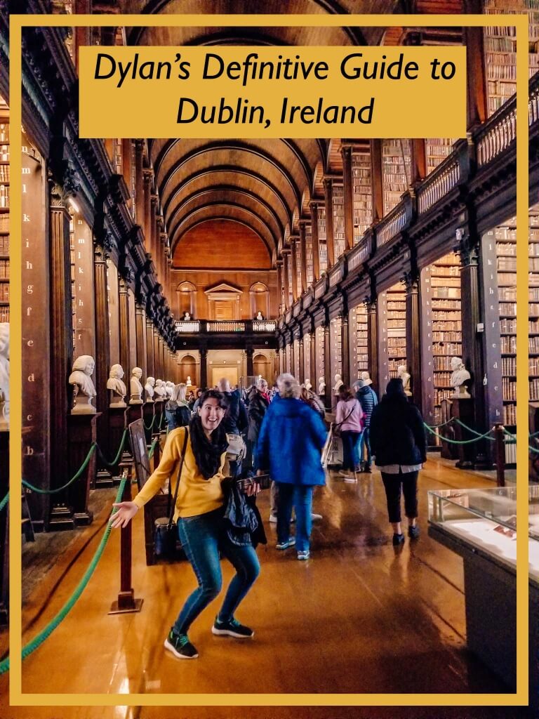 Photo directing readers to how to spend their time in Dublin if they are spending a week in Ireland