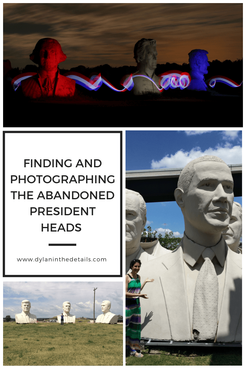 Finding and Photographing the Abandoned President Heads Across the USA 1